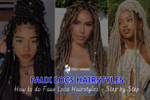 Faux Locs Hairstyles - How to do Faux Locs